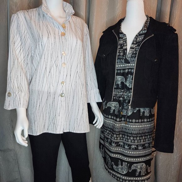 Tribal Shirtdress - Picture 3 of 3